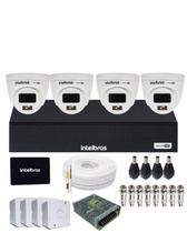 Kit 4 Cameras Intelbras Full Color 1120d, Dvr 1104-c 4 Canais C/ SSD 512gb Kit 4 Cameras Intelbras Full Color 1120d, Dvr 1104-c 4 Canais C/ SSD 512gb