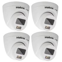 Kit 4 Câmeras Intelbras Multi Hd 20m Vhd 1120 D Full Color