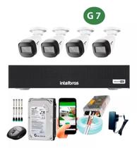 Kit 4 Câmeras Intelbras Vhd 1130b G7 Ir 30m Dvr Intelbras Kit 4 Câmeras Intelbras Vhd 1130b G7 Ir 30m Dvr Intelbras