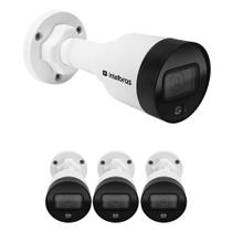 Kit 4 Câmeras IP 2 Megapixels 3.6mm 20m PoE VIP 1220 B FULL COLOR G4 Intelbras