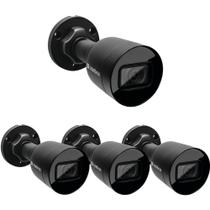 Kit 4 Câmeras IP 2 Megapixels 3.6mm 30m PoE VIP 1230 B BLACK G4 Intelbras