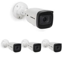 Kit 4 Câmeras IP 2 Megapixels 40m Zoom Motorizado VIP 3240 Z G2 Intelbras
