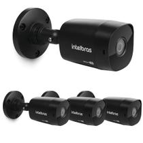 Kit 4 Câmeras Multi HD 2 Megapixels 30m VHD 1230 B BLACK Intelbras