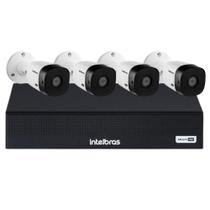 Kit 4 Cameras Segurança Intelbras Full Hd 1220b Dvr Mhdx 3004-C