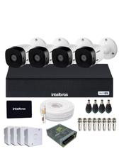 Kit 4 Câmeras Segurança Intelbras Residencial 1120b Dvr Mhdx 4 Canais Intelbars Com Ssd 512gb Kit 4 Câmeras Segurança Intelbras Residencial 1120b Dvr Mhdx 4 Canais Intelbars Com Ssd 512gb