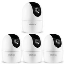 Kit 4 Câmeras Wi-Fi 3 Megapixels 360 Interna iM4 3 MP Intelbras Kit 4 Câmeras Wi-Fi 3 Megapixels 360 Interna iM4 3 MP Intelbras