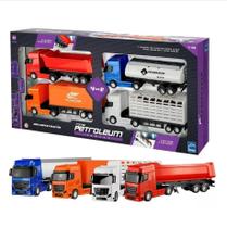 Kit 4 Caminhões Petroleum Series - Roma 1476 Kit 4 Caminhões Petroleum Series - Roma 1476