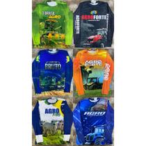 Kit 4 Camisa Agro Proteçao Solar Fator 50