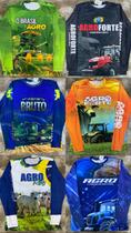 Kit 4 Camisa Agro Proteçao Solar Fator 50 Premiium