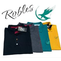 kit 4 camisa Gola Polo piquet Masculina robles pluz size