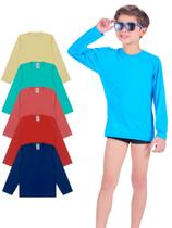 Kit 4 Camisa Térmica Infantil Menino Proteção Solar Moda Praia Masculino menino verão Kit 4 Camisa Térmica Infantil Menino Proteção Solar Moda Praia Masculino menino verão