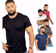 Kit 4 Camisas Dry Fit Academia Esportiva Com Proteção Uv Kit 4 Camisas Dry Fit Academia Esportiva Com Proteção Uv