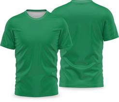 Kit 4 camisas poliester verde