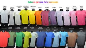 Kit 4 camisas poliester verde .