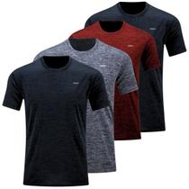 kit 4 Camiseta Dagg Dry Masculina Academia Premium