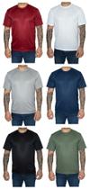 kIT 4 Camiseta Masculina 100% Poliéster Dry Fit Premium Ideal para Academia Corrida Treinos