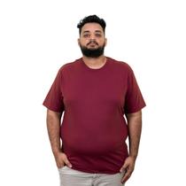 Kit 4 Camiseta masculina Lisa básica Plus Size Algodão camisas