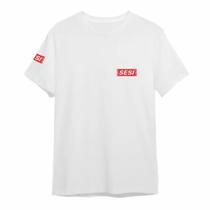 kit 4 Camiseta Uniforme SESI Frente e Manga Unissex 100% Algodão kit 4 Camiseta Uniforme SESI Frente e Manga Unissex 100% Algodão