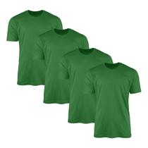 Kit 4 Camisetas AMGK Masculina Lisa Básica 100% Algodão Kit 4 Camisetas AMGK Masculina Lisa Básica 100% Algodão