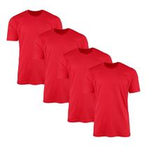 Kit 4 Camisetas AMGK Masculina Lisa Básica 100% Algodão Kit 4 Camisetas AMGK Masculina Lisa Básica 100% Algodão