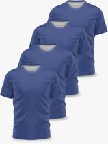 Kit 4 Camisetas Básicas Dry Fit Lisa Tradicional Kit 4 Camisetas Básicas Dry Fit Lisa Tradicional