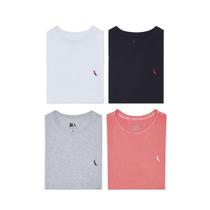 Kit 4 Camisetas Bordadas Brasa Suspiro E Gota Reserva Kit 4 Camisetas Bordadas Brasa Suspiro E Gota Reserva