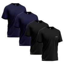 Kit 4 Camisetas Dry-fit Mants Clothing Manga Curta