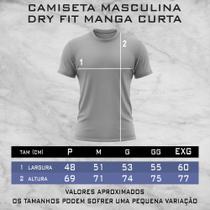 kit 4 camisetas dry fit masculinas com proteção uv