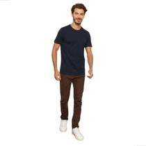 Kit 4 Camisetas Masculinas Slim Fit Básicas Algodão