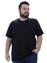 Kit 4 Camisetas Plus Size Masculina Manga Curta Coloridas