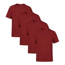 Kit 4 Camisetas SSB Brand Masculina Lisa Premium 100% Algodão