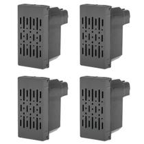 Kit 4 Campainha Cigarra Im Preta 220V Pial Plus 611041PTit Kit 4 Campainha Cigarra Im Preta 220V Pial Plus 611041PTit