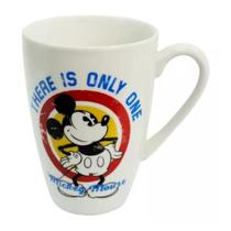 Kit 4 caneca de porcelana mickey only one 350ml disney