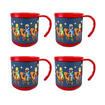 Kit 4 Canecas 3 Reis Magos Natal Copo Natalino 200ml Kit 4 Canecas 3 Reis Magos Natal Copo Natalino 200ml