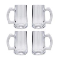 Kit 4 Canecas de Vidro para Chopp e Cerveja Haus Concept Pavillion 350ml