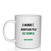 Kit 4 Canecas Eco Personalizadas Mude Seus Hábitos Kit 4 Canecas Eco Personalizadas Mude Seus Hábitos