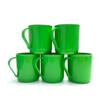 Kit 4 Canecas Plásticas 400ML Para Escolas Festas Livre de BPA