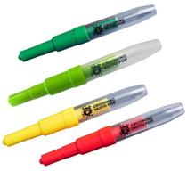 Kit 4 Caneta Colorir Pet Tattoo Grooming Pop Sopro Pic Nic