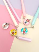 Kit 4 Caneta Fofa Gel Pingente Boneca Lol Infantil Escolar