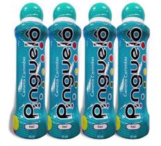 Kit 4 Canetas Carimbo Pinguelô De 80ml Marcador De Bingo - A