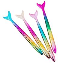 kit 4 canetas ponta fina 0.5mm em gel esferografica preta luxo para escola faculdade lembrancinha sereia diamante kit 4 canetas ponta fina 0.5mm em gel esferografica preta luxo para escola faculdade lembrancinha sereia diamante