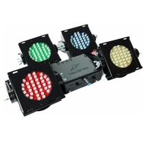 Kit 4 Canhão Led, Iluminação Dj Profissional, Jogo Luz Festa Kit 4 Canhão Led, Iluminação Dj Profissional, Jogo Luz Festa