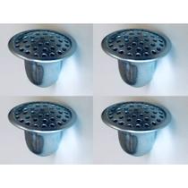 Kit 4 Caolim Caulim Chuveirinho Zincado Para Fogão de Alta e Baixa Pressão