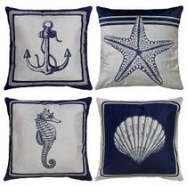 Kit 4 Capa Almofada Veludo Cavalo Concha Estrela 45x45 30x50 Kit 4 Capa Almofada Veludo Cavalo Concha Estrela 45x45 30x50