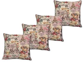 Kit 4 Capa de Almofada Impermeável Belize 45cmx45cm