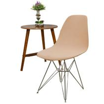 Kit 4 Capa de Cadeira Eiffel Eames Quarto Bege Exclusiva