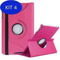 Kit 4 Capa Giratória Pink Para Tablet Galaxy Tab S5E 10.5'