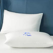 Kit 4 Capa Protetora Anti-ácaro Impermeável Para Travesseiro Tecido Ultra Confortável