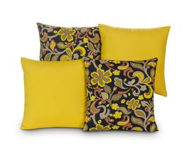Kit 4 Capas Almofadas Lindas Decorativas Sala Sofá C/ Ziper Sem Enchimentos
