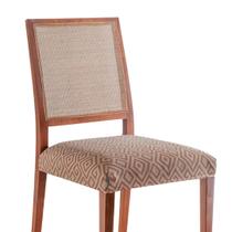 KIT 4 Capas Assento Decorativa Para Cadeira Malha Estampada Elegante Confortável Decorativa Sala Jantar Com Fivela Ajustável